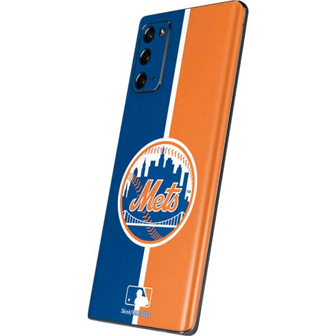 MLB New York Mets Split Galaxy Note20 5G Skin